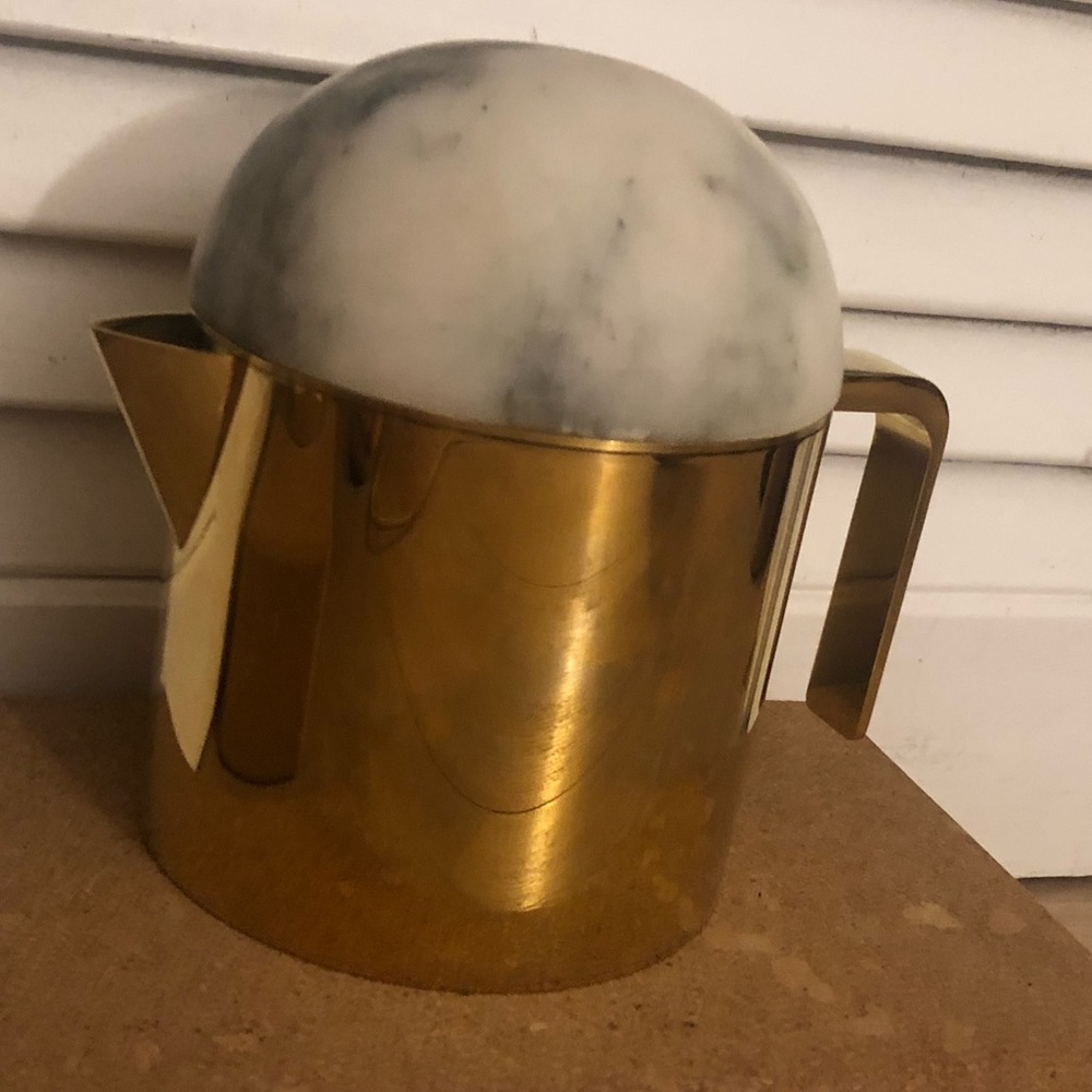 Anna by Rablabs Amare TeaPot, Gold Alabaster - Picture 14 of 16